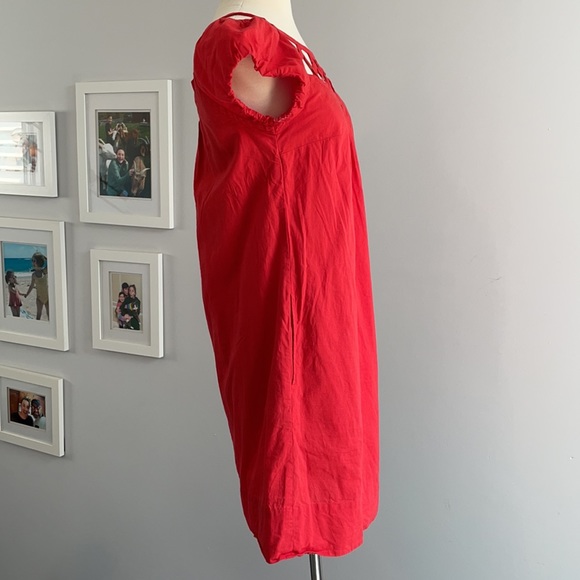 Anthropologie Maeve Cut Out Knee Length Dress - Picture 2 of 8